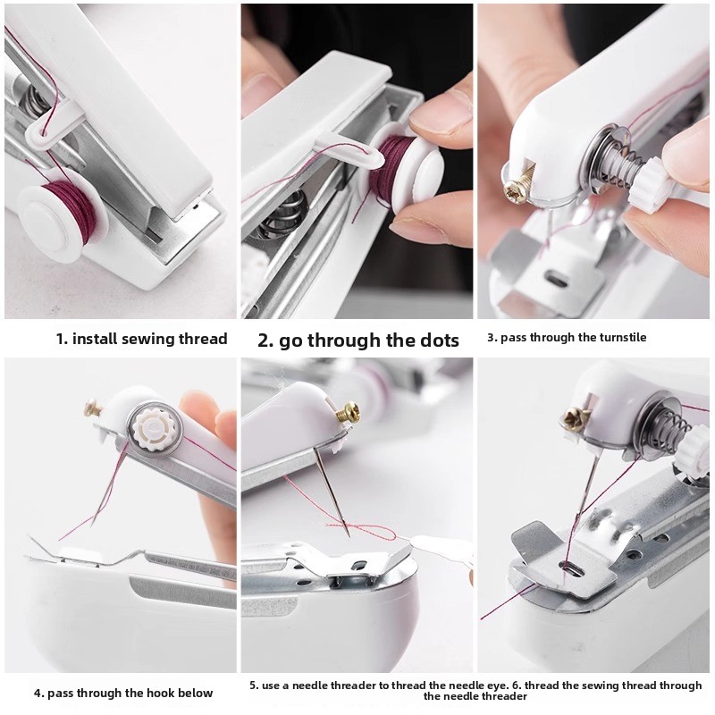 Machine à coudre portative pou - Mini Electric Sewing Machine Handheld avis et prix