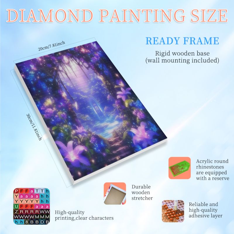 RUOPOTY Peinture Diamant 5D Lu - Painting Supplies avis et prix