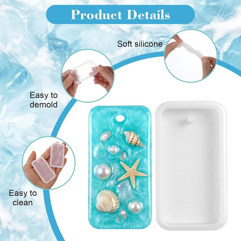 10 moules pour la création de  - Silicone Epoxy Resin Molds Set avis et prix