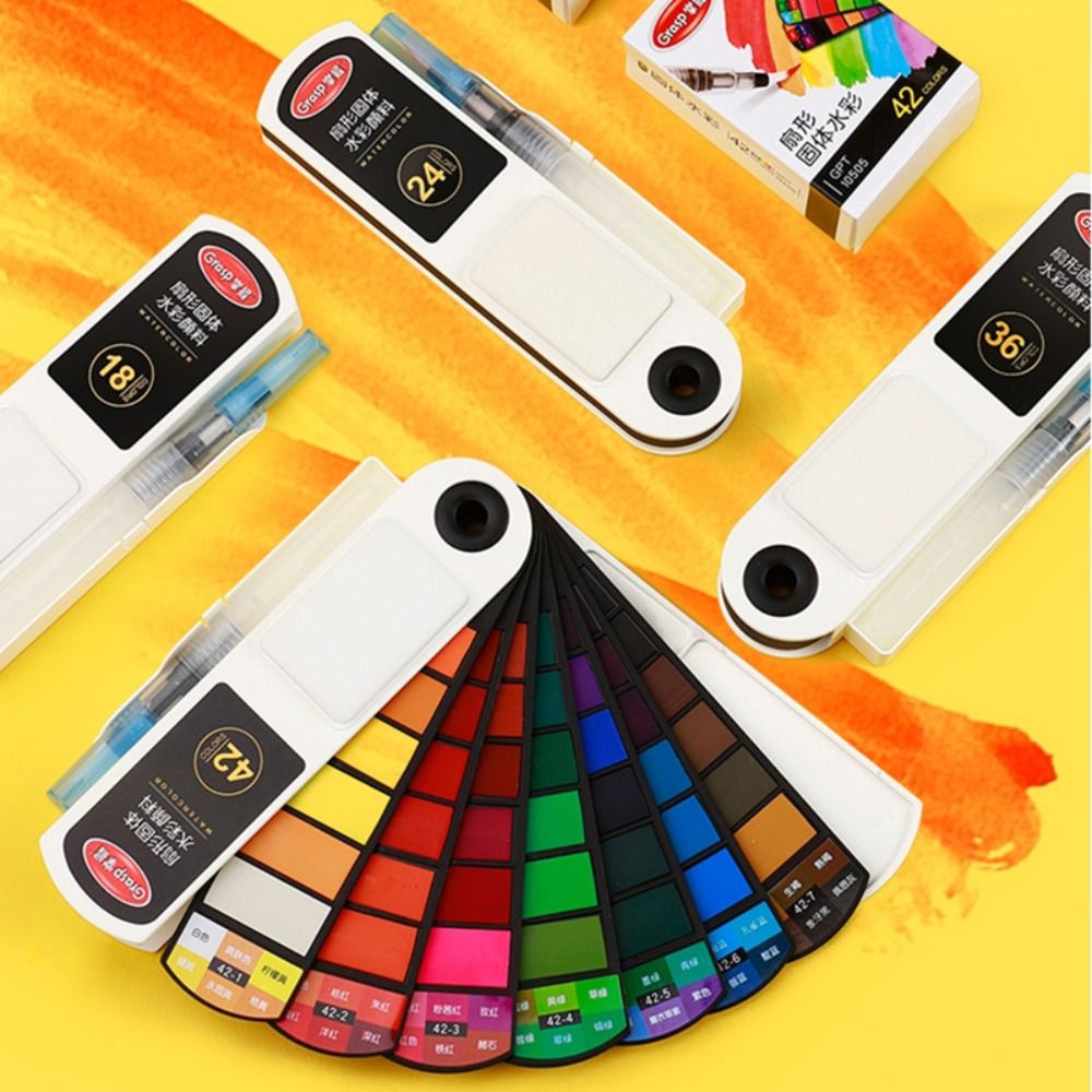 Ensemble de peinture aquarelle - Watercolor Paint Set Solid Pigment avis et prix