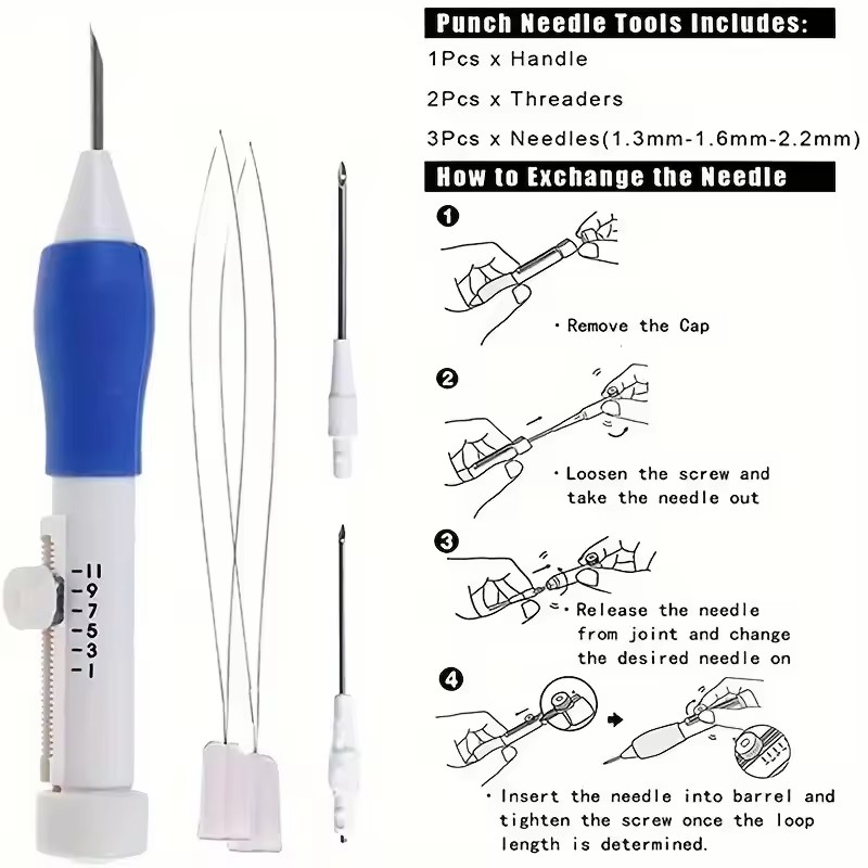 Kit de broderie au poinçon de  - Cotton Embroidery Thread Skeins avis et prix