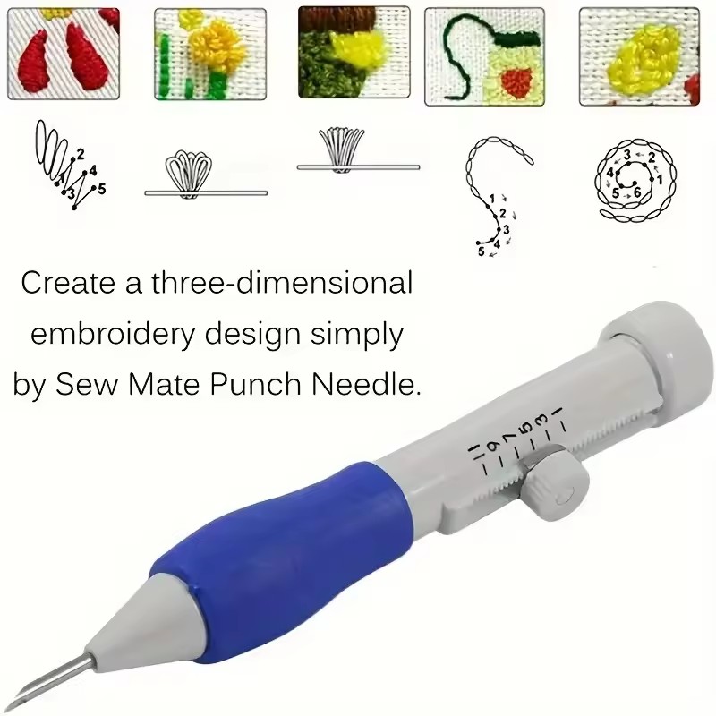 Kit de broderie au poinçon de  - Cotton Embroidery Thread Skeins avis et prix
